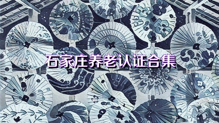 石家庄养老认证合集