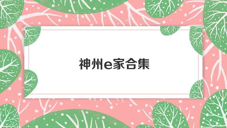 神州e家合集